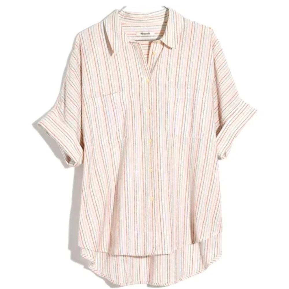 Madewell striped button-down